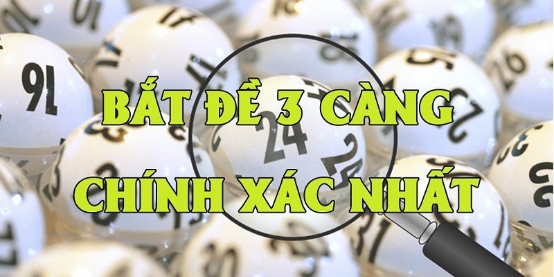 Cách chơi đề 3 càng luôn thắng cho tân thủ